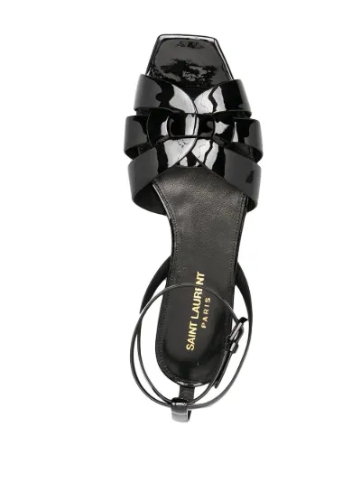 saint laurent leather sandals