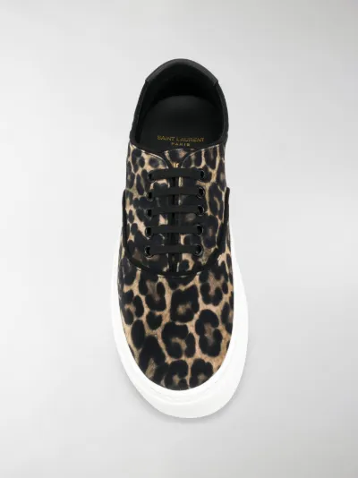 saint laurent cheetah sneakers