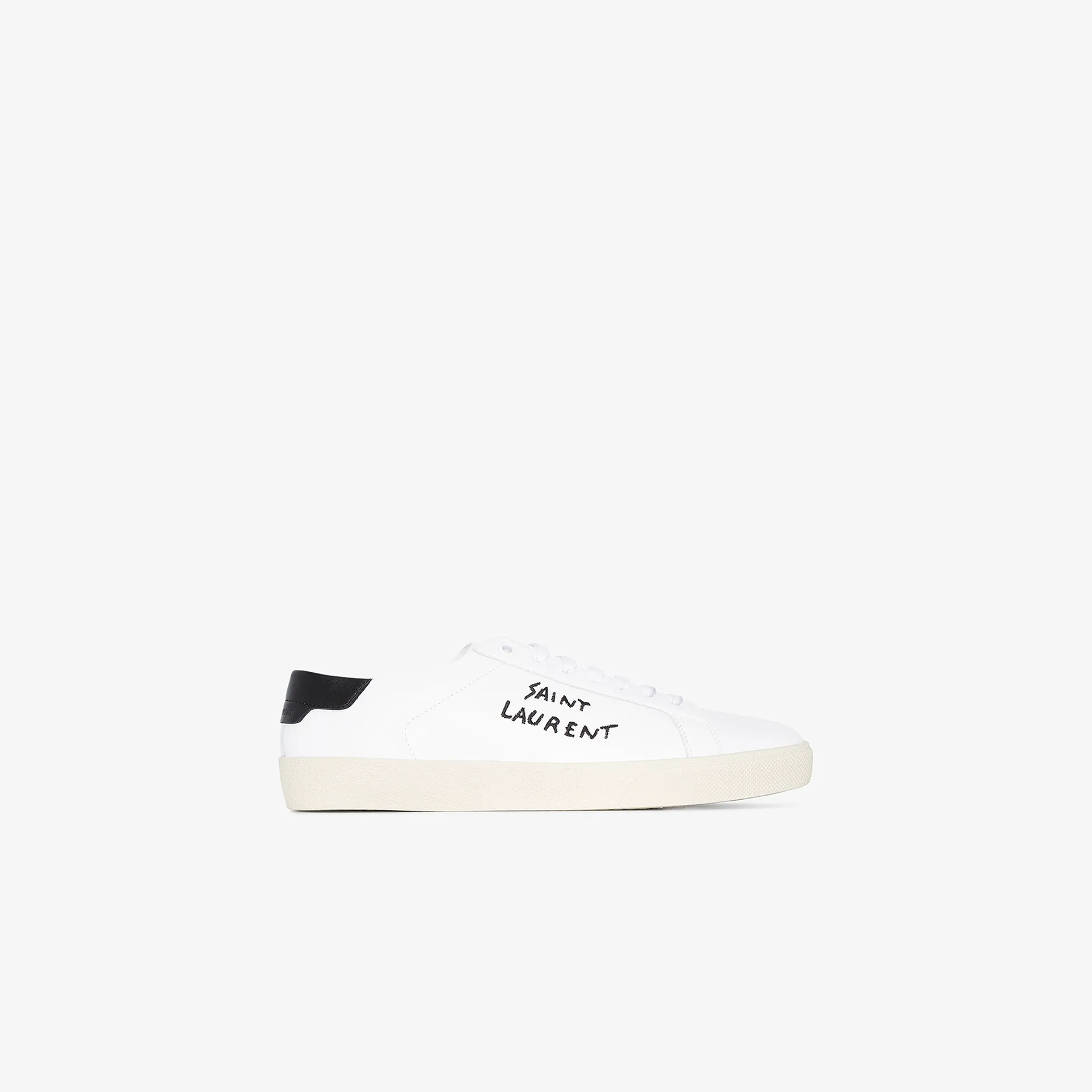 saint laurent shoes white