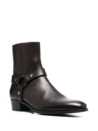 harness boots ysl