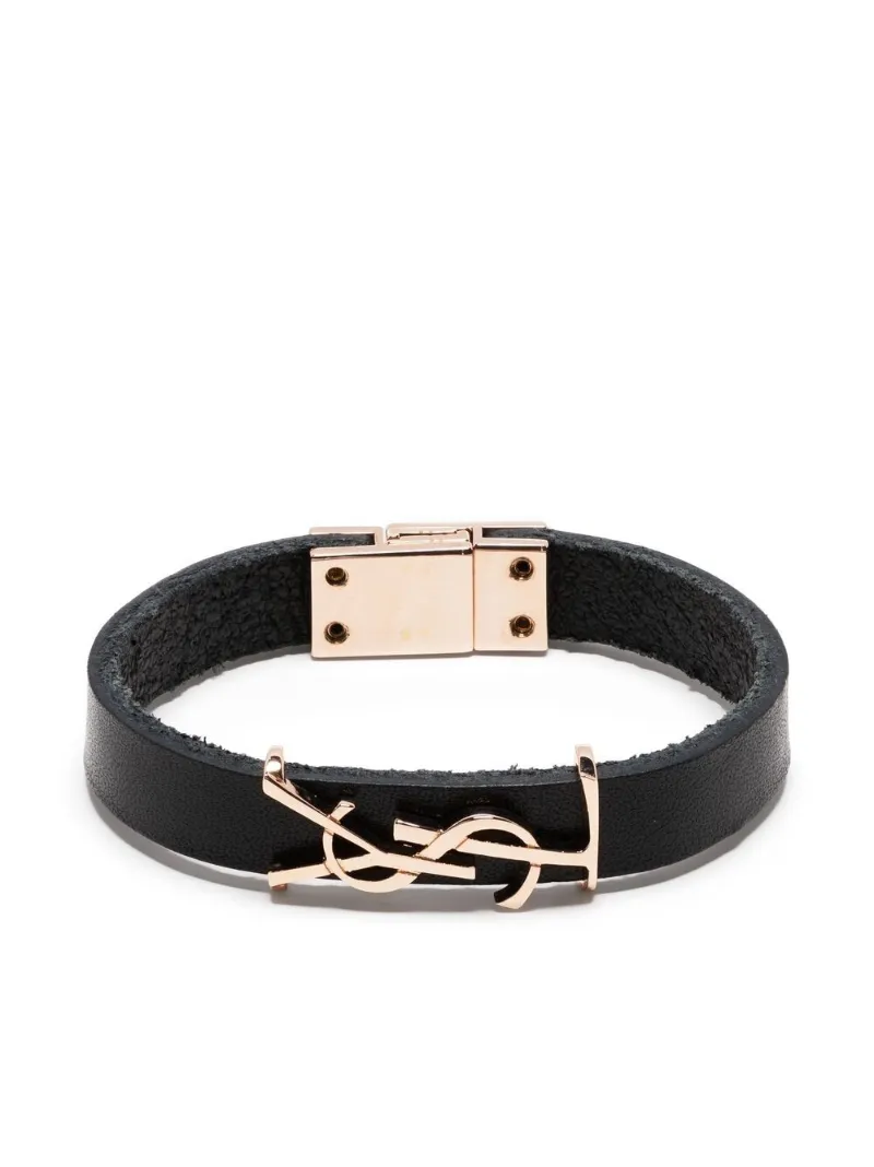 ysl bracelet leather