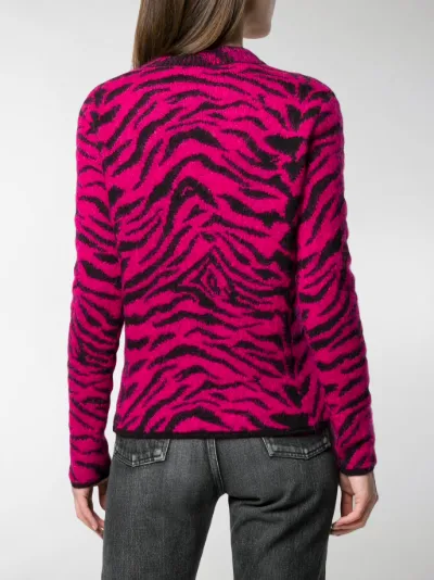 saint laurent pink jumper