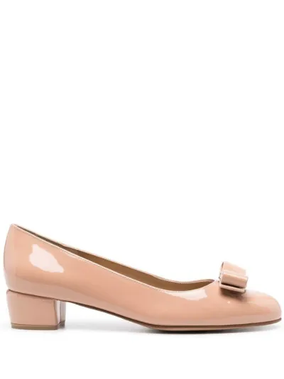 35mm Vara bow-detail pumps | Salvatore 