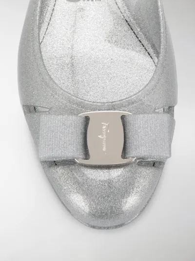 ferragamo glitter shoes