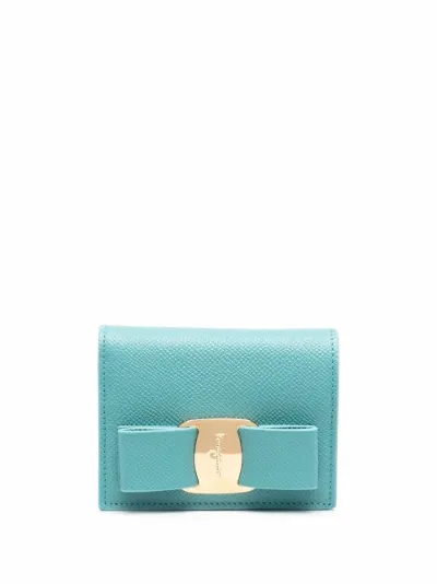 ferragamo bow wallet