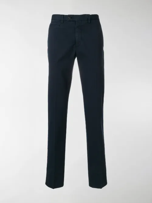 Salvatore Ferragamo - cotton-blend twill chinos