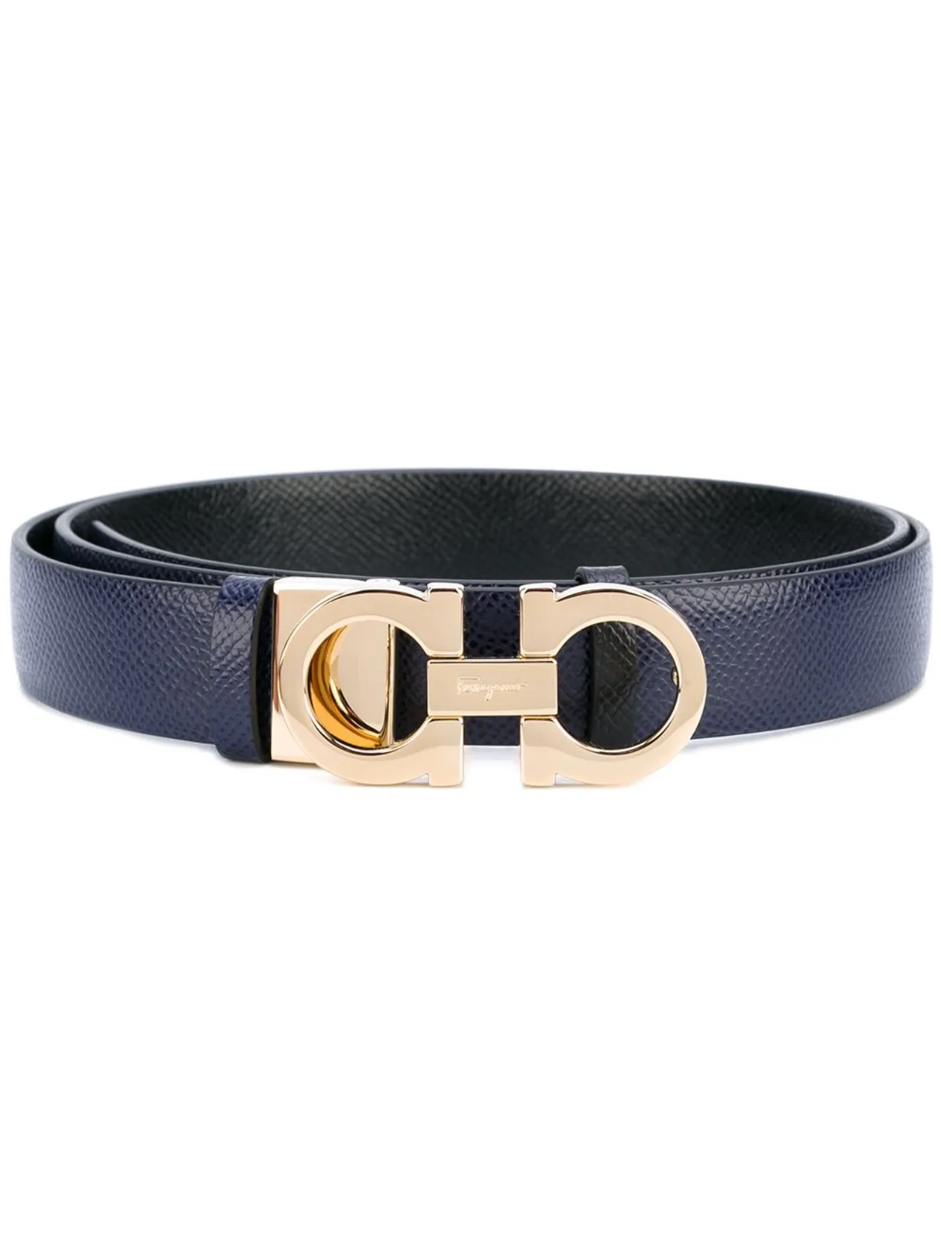 salvatore ferragamo double gancio reversible belt