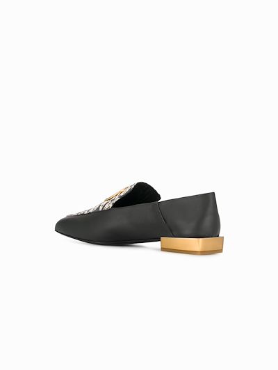 ferragamo mirror heel loafer