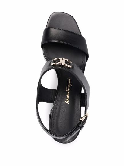 salvatore ferragamo leather sandals