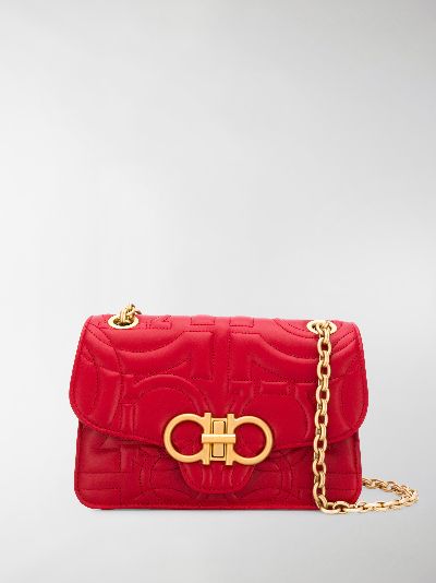 ferragamo red handbag