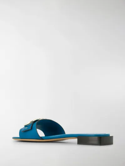 gancini slide sandal