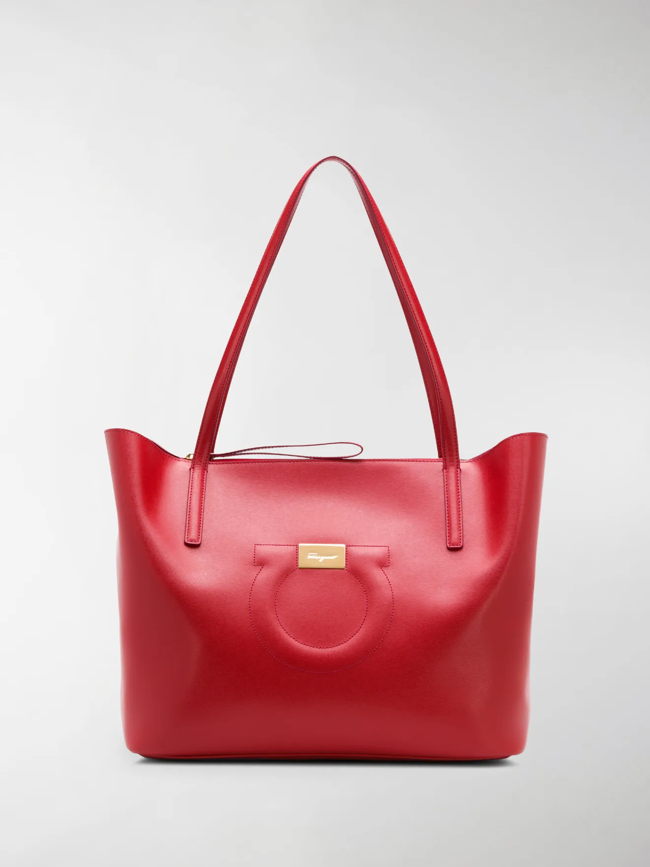 salvatore ferragamo gancini tote bag