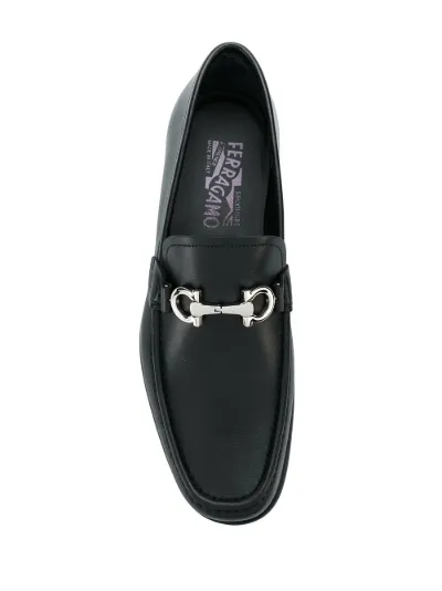 Salvatore Ferragamo Mocassini con morsetto nero | MODES