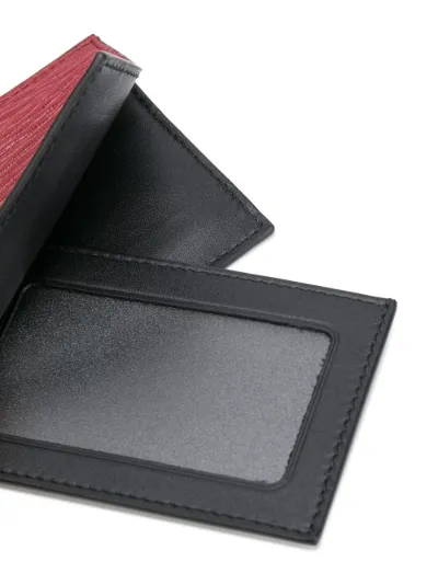 Salvatore Ferragamo Portacarte con placca logo rosso | MODES