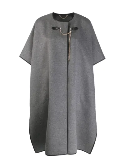 short cape coat