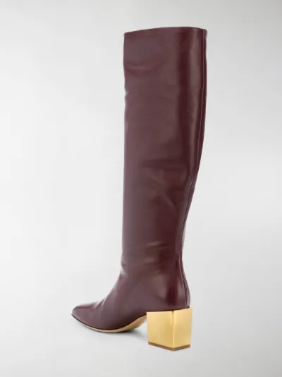 Salvatore Ferragamo Stivali in Pelle in Marrone - Second hand Salvatore Ferragamo  Stivali in Pelle in Marrone acquista di seconda mano a 250€ (5681855)
