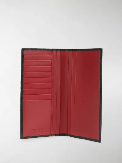 ferragamo long wallet