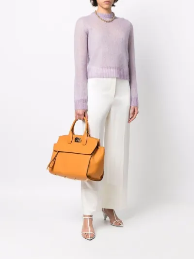 ferragamo studio tote