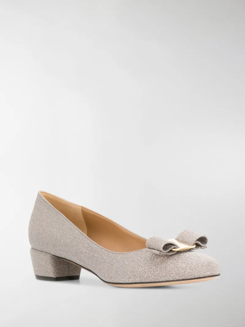 ferragamo glitter pump