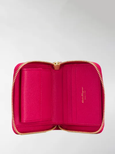 ferragamo zip around wallet