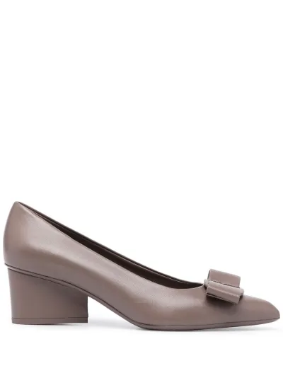 ferragamo pointed toe pumps