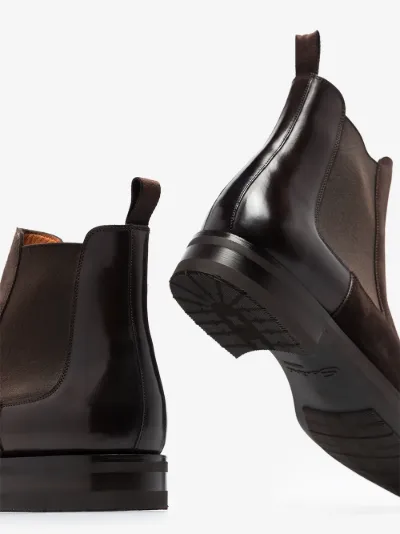 santoni chelsea boots