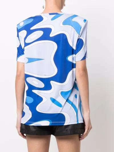 abstract pattern t shirt