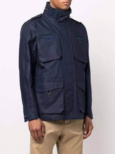 field jacket navy blue