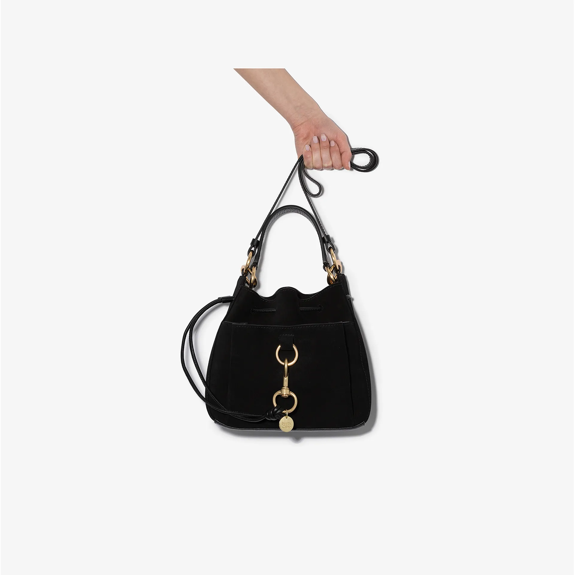 see by chloe medium tony bucket bag