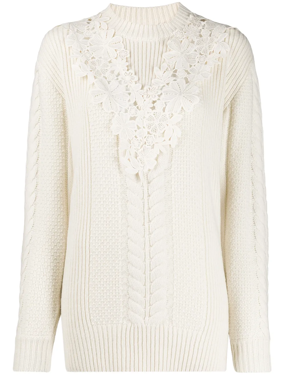 See By Chloe newest Lace Sweater