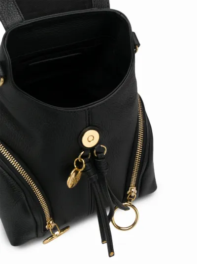 small olga leather backpack