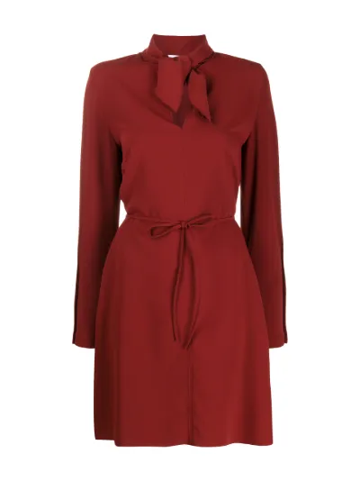 See by chloe on sale tie neck dress