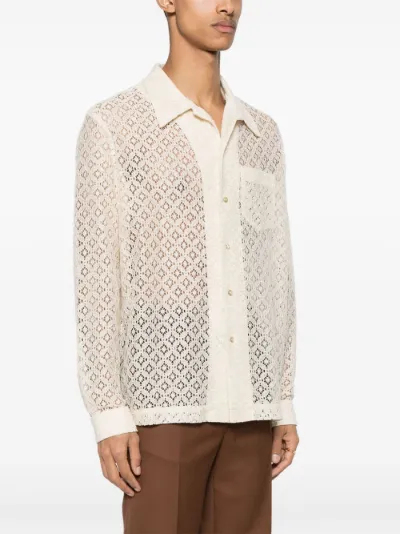Séfr Jagou Chantilly-lace shirt | Eraldo.com PM