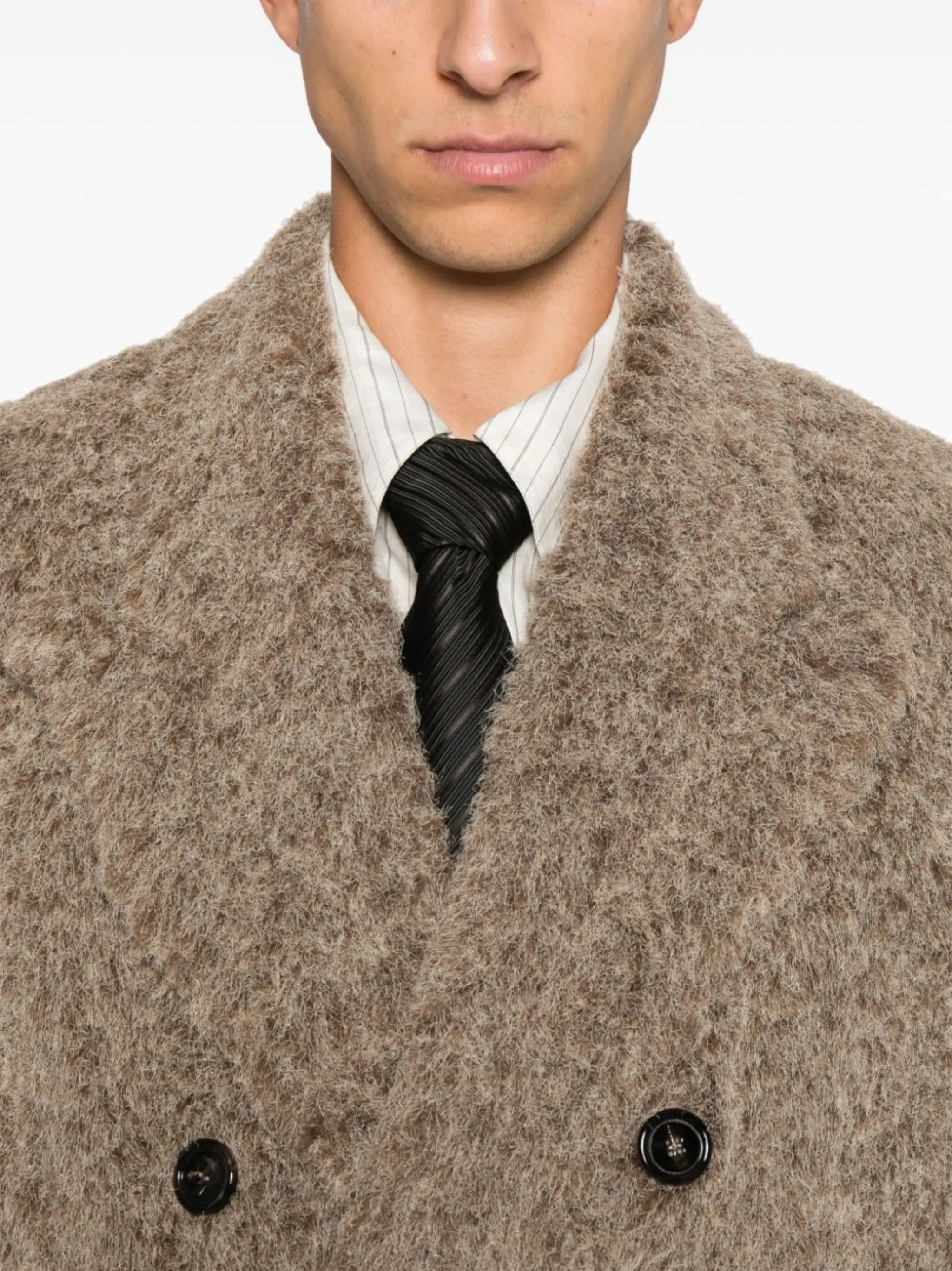 Sefr セファ ブラウン Larry コート XLサイズ Sefr セファ ブラウン Larry コート XLサイズ