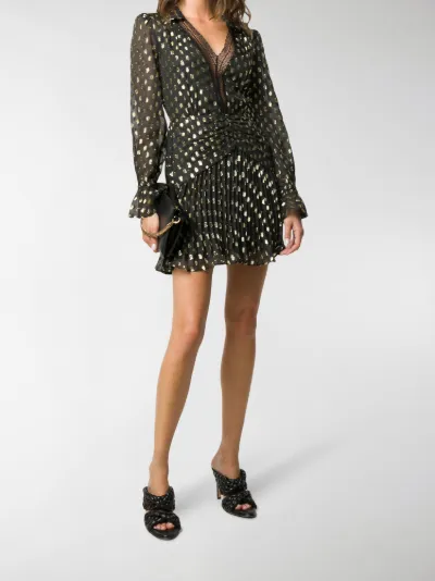 self portrait fil coupe dress