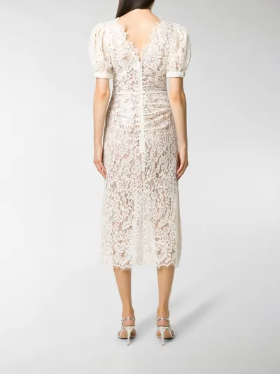 lace fitted dress