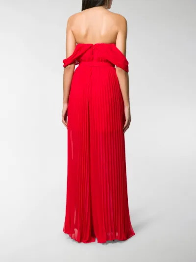 self portrait red jumpsuit