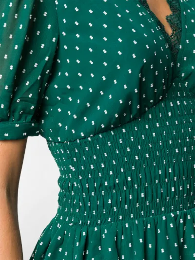 self portrait polka dot