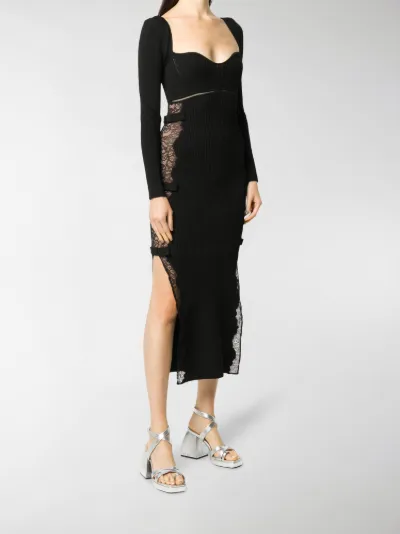 knitted bodycon dress