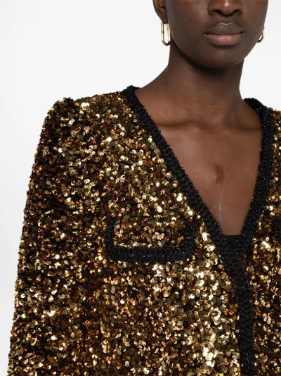 Sequin shop embellished jacket