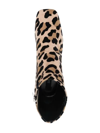 rossi boots leopard print
