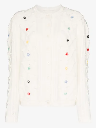 shrimps floral cardigan
