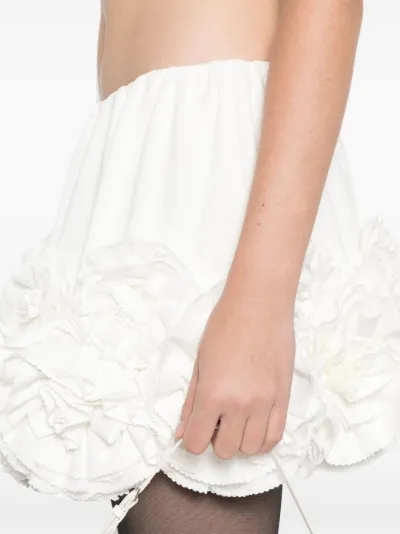 SHUSHU/TONG floral-embellished mini skirt | Eraldo.com UK SHUSHU/TONG floral-embellished mini skirt | Eraldo.com UK