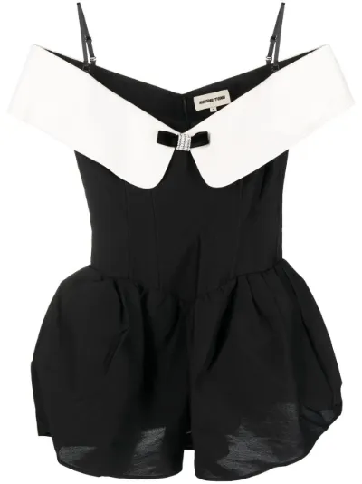 SHUSHU/TONG off-shoulder mini dress | Eraldo.com TW 