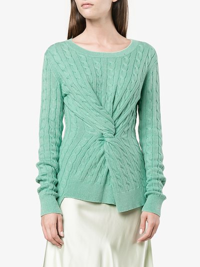 front twist jumper