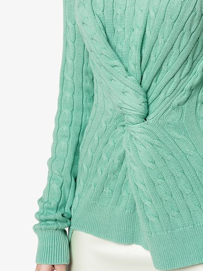 front twist jumper