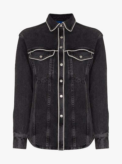 simon miller denim shirt