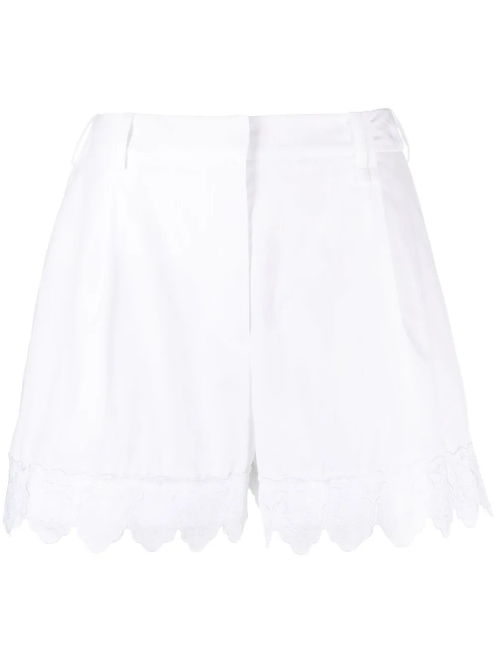 Cotton shorts hotsell with white trim