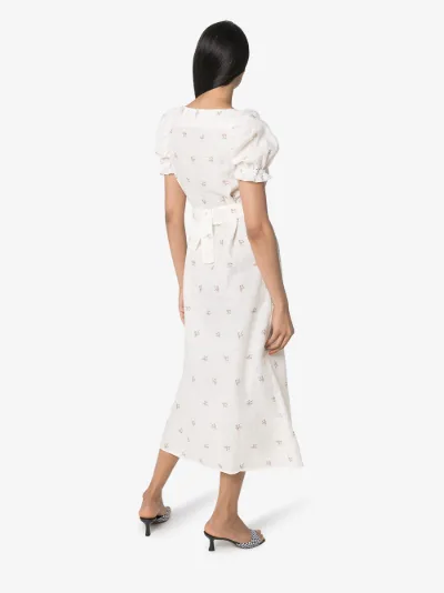 floral maxi dress