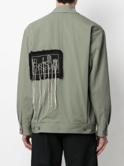 Room embroidered coach jacket | Song For The Mute | Eraldo.com US